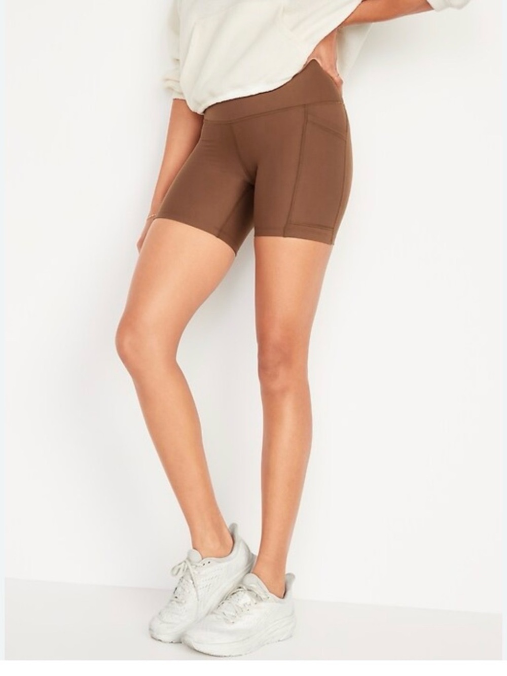 Old Navy Women's Brown Bike Shorts